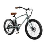 Chatham Rev 2 Beach Cruiser Electric Bike - 18" Frame Anchor Gray Product Image