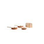 Essentials 8-Piece Pan Trio/Terracotta Product Image