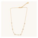 Jessica Crystal Flower Necklace Product Image