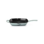 10.25" Signature Cast Iron Square Skillet Grill Sea Salt Product Image