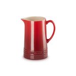 1.6qt Signature Stoneware Pitcher Cerise Product Image