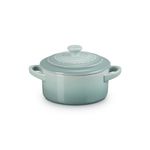 8oz Stoneware Mini Round Cocotte Sea Salt Product Image