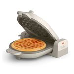 Flip-n-Store Ceramic Waffle Maker Oatmilk Product Image