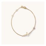 Martha Golden Cross Bracelet Product Image