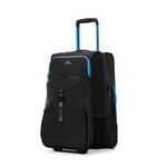 Hi-Life Carry-On Wheeled Duffel Black/Blue Product Image