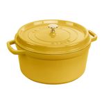 7qt Cast Iron Round Dutch Oven Citron Product Image