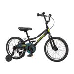 Koda 3 16" Kids Bicycle - Ages 4-6 Years Black Neon Product Image