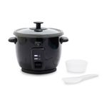 6 Cup Electric Rice Cooker, Black Product Image