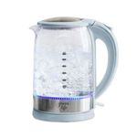 Qwik & EZ Electric Glass Kettle, Blue Haze Product Image