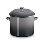 16qt Enamel on Steel Covered Stockpot Oyster Product Image