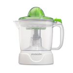 34oz Electric Citrus Juicer, White & Green Product Image