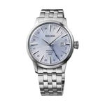  Men's Presage Cocktail Time Automatic GMT SS Watch, Silver Dial Product Image