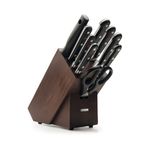 Classic 10pc Knife Block Set Dark Brown Product Image