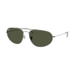 Ray-Ban Explorer IV Sunglasses Polished Gunmetal/Green Green Polished Gunmetal/Green Product Image