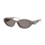 Prada Women's PR 26ZS Sunglasses Grey/Dark Grey Dark Grey Grey/Dark Grey Product Image