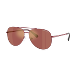 Michael Kors Women's Perledo Sunglasses Burgundy/Wine Mirror Burgundy Burgundy/Wine Mirror Product Image