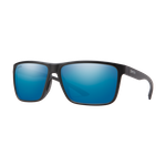 Smith Polarized Riptide Sunglasses Matte Black/ChromaPop Glass Polarized Blue Mirror Matte Black/ChromaPop Glass Polarized Blue Mirror ChromaPop Glass Polarized Blue Mirror Product Image