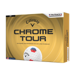 Callaway Chrome Tour TruTrack Golf Balls White Product Image
