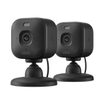 Blink Mini 2K+ Plug-In Security Camera - 2 Cameras Black Product Image