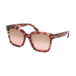 Tom Ford Women's Selby Sunglasses Red Havana/Gradient Brown Red Havana/Gradient Brown Gradient Brown Product Image