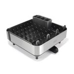 Extend Steel Plus Expandable Dish Drainer w/ Wine Glass Rack Product Image