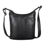 Kerry Leather Crossbody Black Product Image