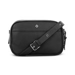 Mobile Solution 2 Leather Crossbody Black Product Image