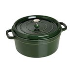 7qt Cast Iron Round Dutch Oven Basil Product Image