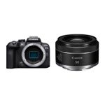 Canon EOS R10 Mirrorless Camera with 50mm f/18 Len Product Image