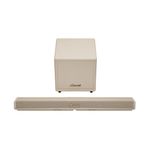 Heston 60 Soundbar w/ Sub 200 Wireless Subwoofer Cream Product Image