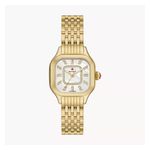 Ladies Meggie 18K Gold-Plated Stainless Steel Diamond Dial Watch MOP Dial Product Image