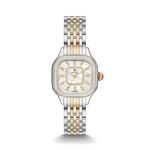 Ladies Meggie Two-Tone 18K Gold-Plated SS Diamond Watch Mother-of-Pearl Dial Product Image