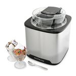 2qt Digital Ice Cream Maker Stainless Steel & Black Product Image