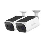 EVO Solar 2K Wireless Security Cameras w/ 16GB MicroSD Card 2-Pack Product Image