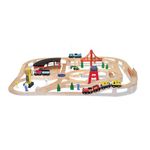 Wooden Railway Train Set Ages 3+ Years Product Image