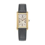 Ladies Citizen L Bianca Eco-Drive Gold & Gray Leather Strap Gold Dial Product Image