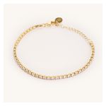 Gold Shimmer Tennis Bracelet - Waterproof Product Image