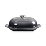 1.5qt Signature Cast Iron Oval Bread Oven Oyster Product Image