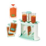Squeeze Station Baby Food Maker w/ 50 Pack of Squeeze Pouches Product Image