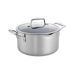 Clad CFX 6qt Stainless Steel Nonstick Ceramic Dutch Oven Product Image