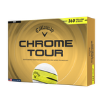 Callaway Chrome Tour 360 Yellow Stripe Golf Balls Yellow Stripe Product Image