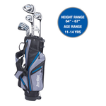Tour Edge Hot Launch HL-J Junior Set (Ages 11-14) Left Royal Blue Left Product Image