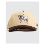 Waggle Steer Corduroy Brim Hat Brown Product Image