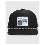 Waggle Bait & Tackle Hat Black Product Image