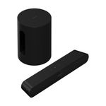 Ray Compact Soundbar w/ Sub Mini Compact Subwoofer Black Product Image