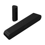 Roam 2 Portable Speaker w/ Ray Compact Soundbar Black Product Image