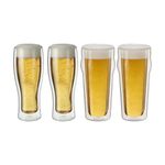 Sorrento 4pc Double Wall Beer Glass Set Product Image