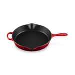 13" Signature Cast Iron Deep Round Skillet Cerise Product Image