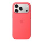 iPhone 17 Pro Silicone Case with MagSafe – Bright Guava Product Image