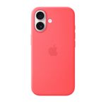 iPhone 17 Silicone Case with MagSafe – Bright Guava Product Image